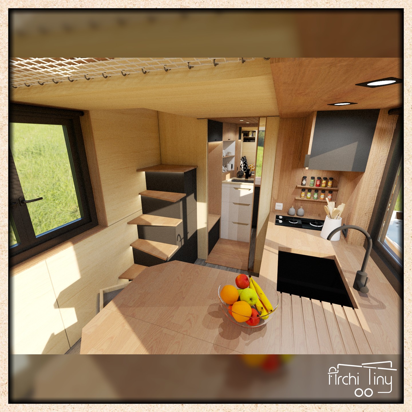 archi tiny_cuisine escaliers